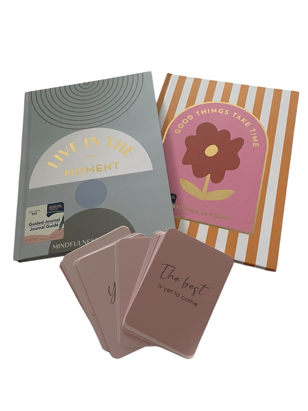 Mindfulness Journals and Cards  NWOT